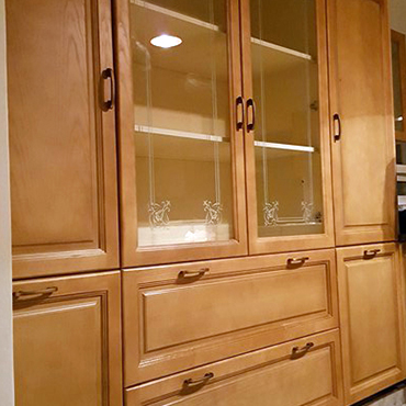 Cuisine en bois naturel - Chic House